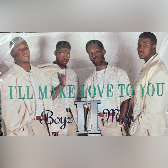 2 1990s R&B cassettes, 1 new, 1 GUC, TLC & Boyz 2 Men - Picture 2 of 5